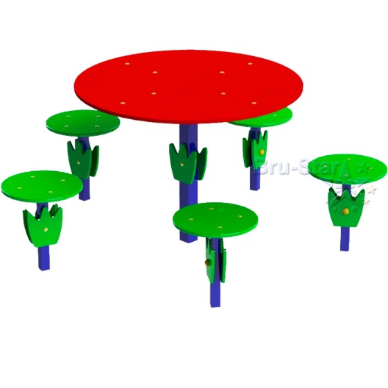 модель столик для площадки Поляна Kid-211
